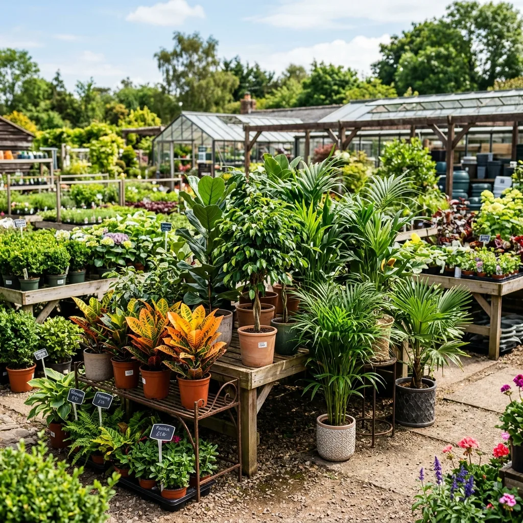 Outdoor Plants - Palms, Ficus, Crotons and Ornamental Shrubs at Green Vatika Nursery Ranchi