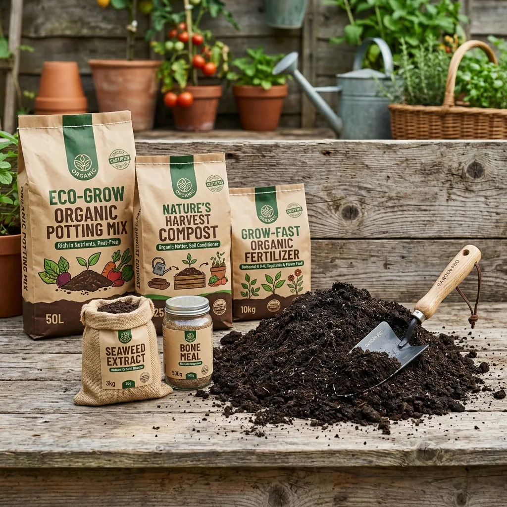 Soil, Compost and Fertilizer - Organic potting mix, vermicompost and plant nutrition at Green Vatika Nursery Ranchi